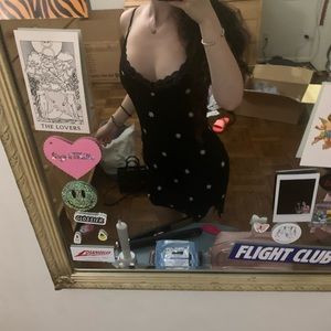 lace floral bodycon mini dress